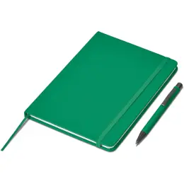 Hibiscus Notebook & Pen Set Green